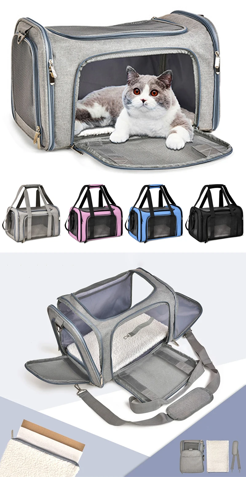 Airline-Approved Dog & Cat Carrier Backpack