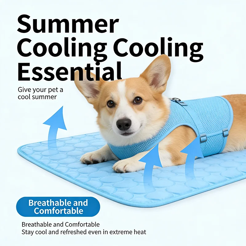 Breathable Pet Cooling Mat for Summer