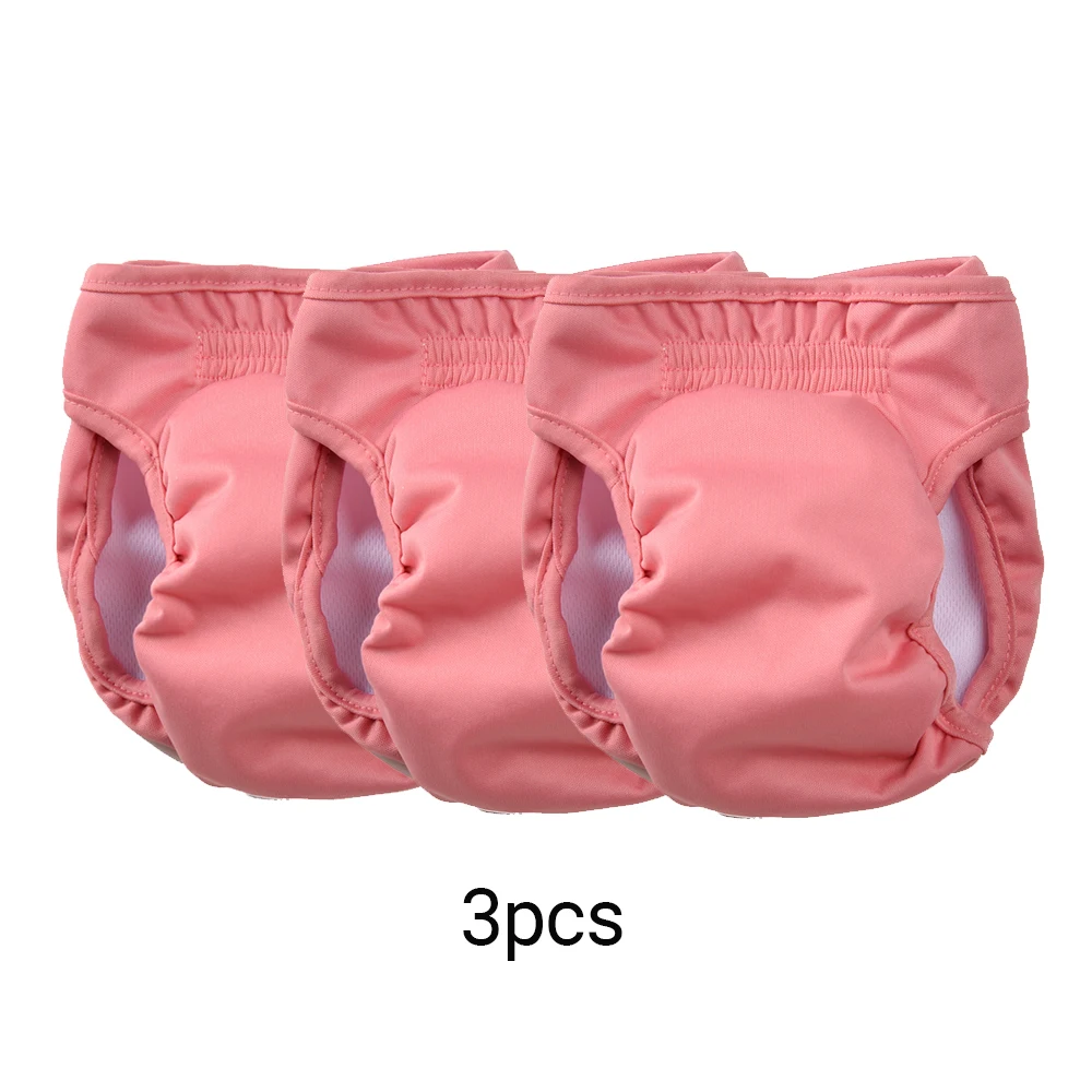 3-Pack Washable Female Dog Diapers