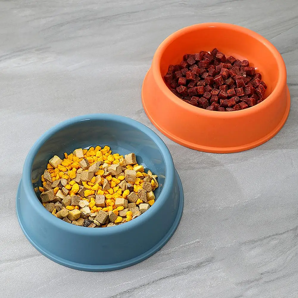 Lightweight Plastic Pet Feeding Bowl