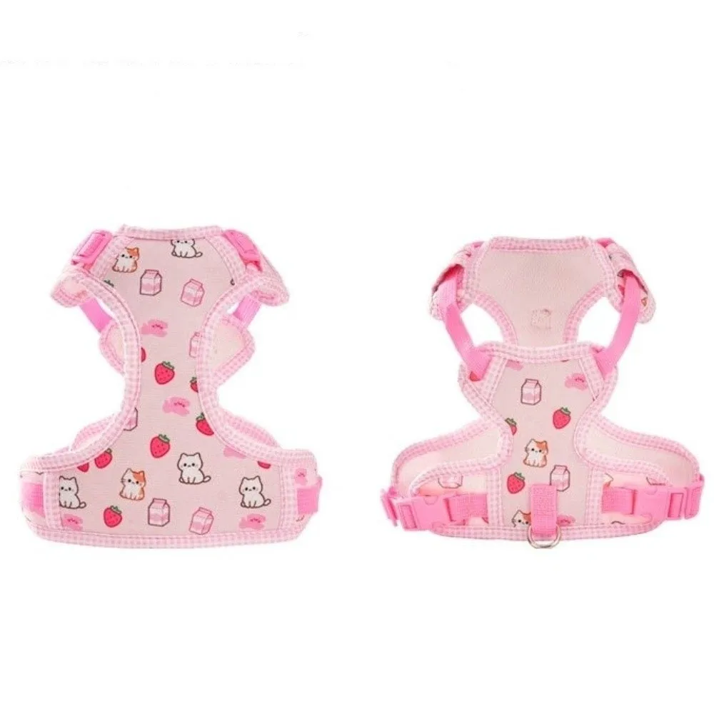 Adjustable Breathable Dog Harness and Leash Set