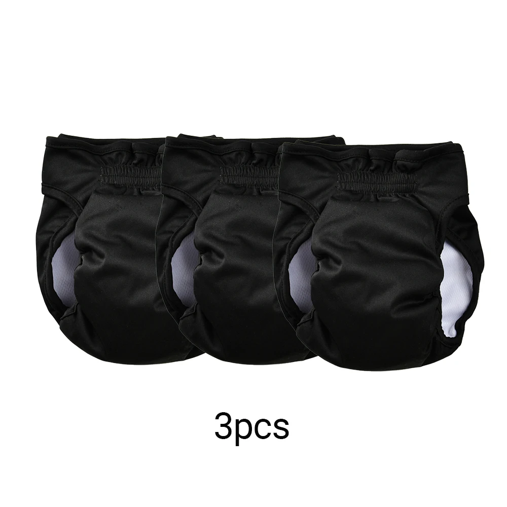 3-Pack Washable Female Dog Diapers