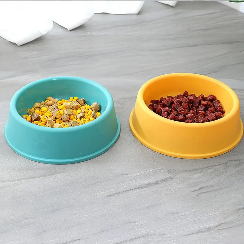 Lightweight Plastic Pet Feeding Bowl