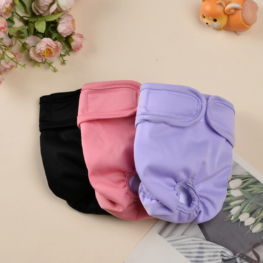 3-Pack Washable Female Dog Diapers