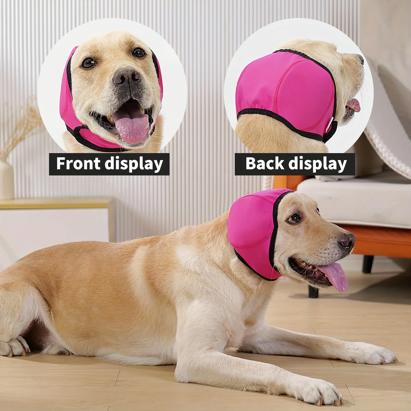 Adjustable Noise-Reducing Dog Ear Wrap