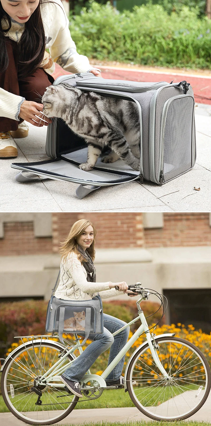 Airline-Approved Dog & Cat Carrier Backpack