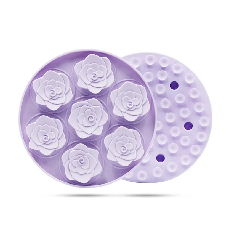Silicone Slow Feeder Lick Mat with Suction Cup