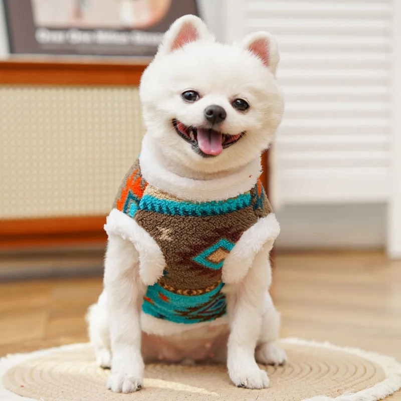 Fleece Dog Hoodie Pullover