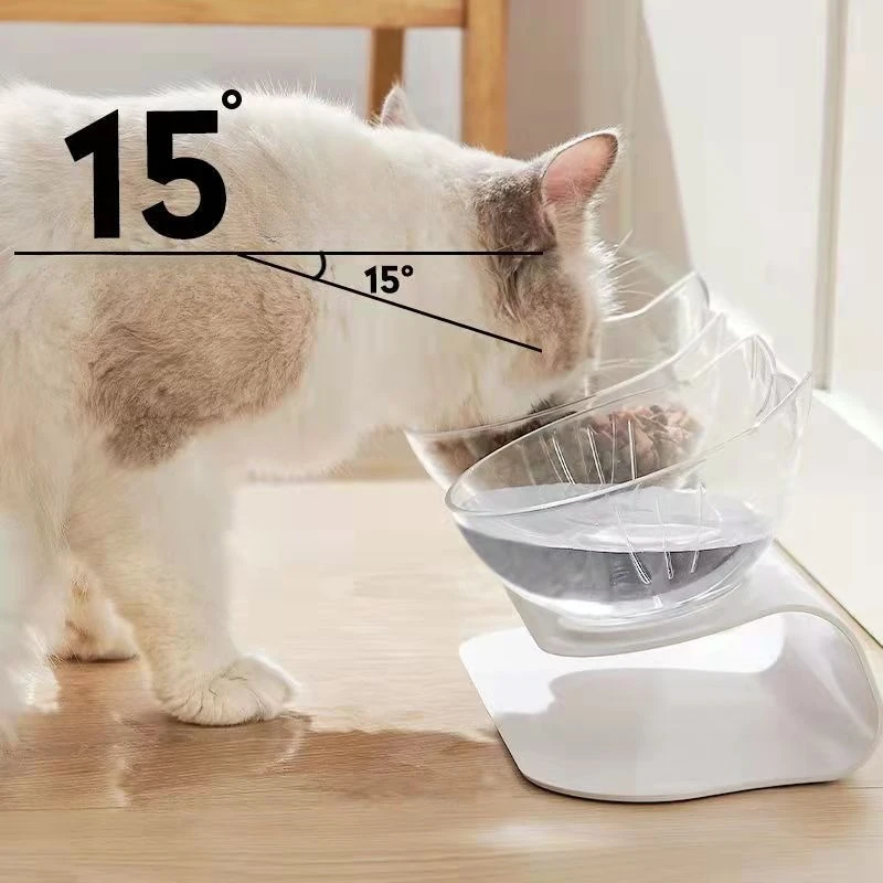 Non-Slip Double Pet Bowl with Stand