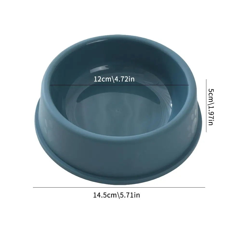 Lightweight Plastic Pet Feeding Bowl