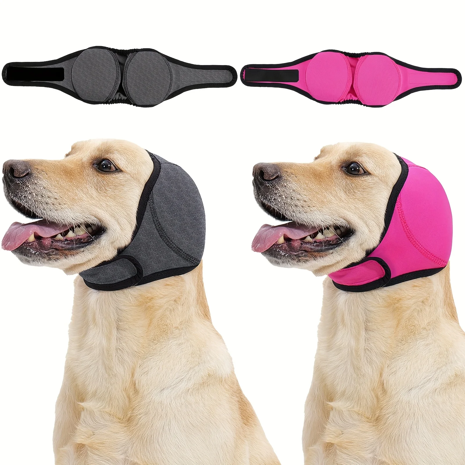 Adjustable Noise-Reducing Dog Ear Wrap