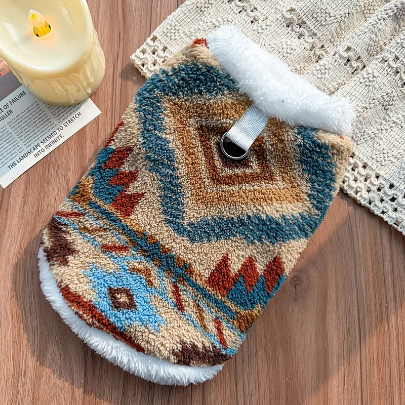 Fleece Dog Hoodie Pullover